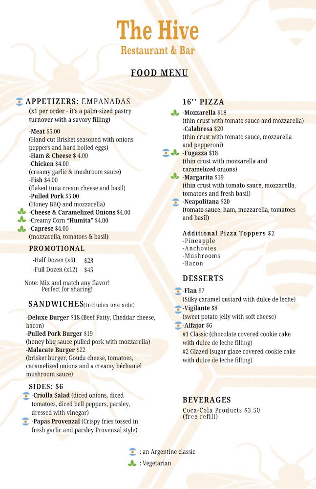 The Hive Menu image 1